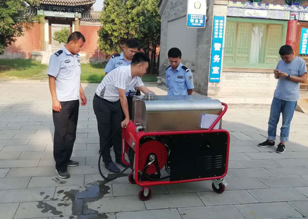 陜西韓城市某文物保護(hù)單位采購移動(dòng)細(xì)水霧