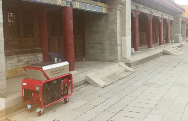 陜西韓城市某文物保護(hù)單位采購移動(dòng)細(xì)水霧