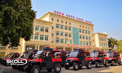 消防摩托車圖片是這樣的！它有什么優(yōu)點和缺點